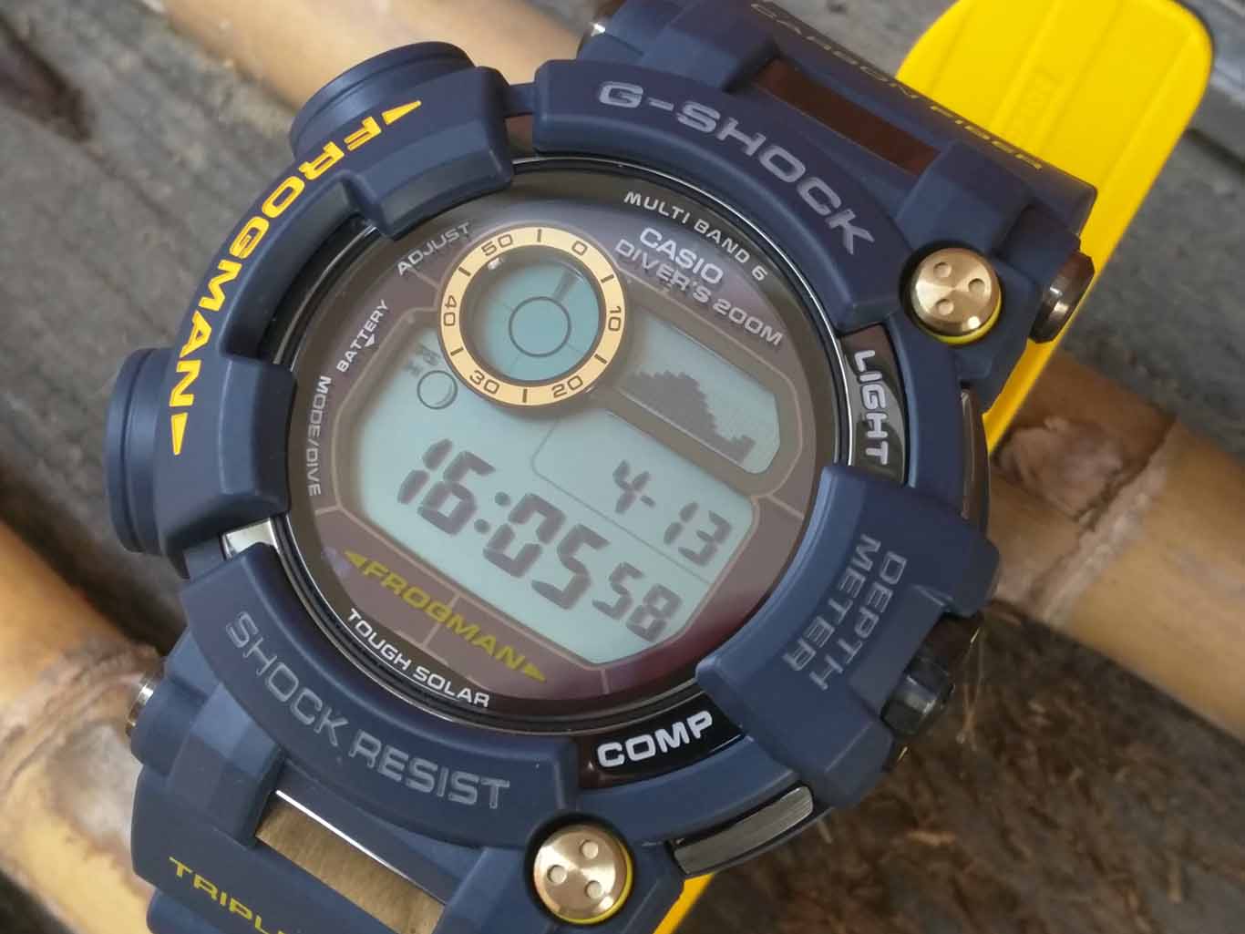 Casio G-Shock Frogman GWF-D1000NV-2DR : ไม่ใช่แค่ Passion ต้องข้อมือใหญ่ด้วย