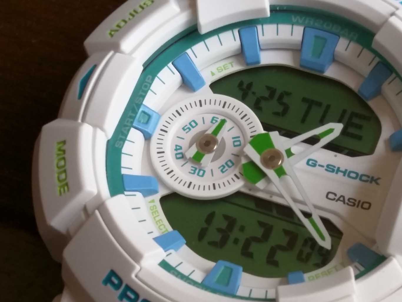 H set on g shock hot sale