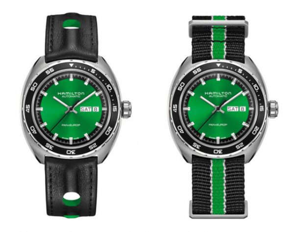 Hamilton Pan Europ Green Edition สีเขียวกำลังมาแรง