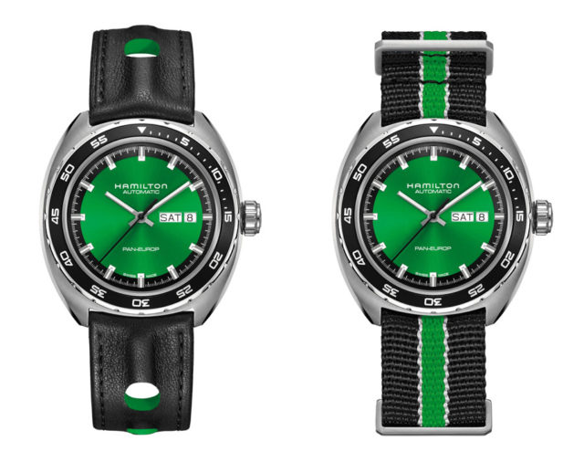 Hamilton Pan Europ Green Edition สีเขียวกำลังมาแรง