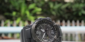 Casio G-Shock GPW-1000BDR นักบิน GPS ลุยได้ทั่วโลก