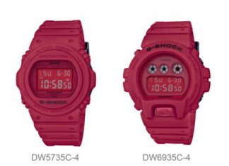 Casio G-Shock 35th Anniversay ปล่อยคอลเล็กชั่นใหม่ Red Out