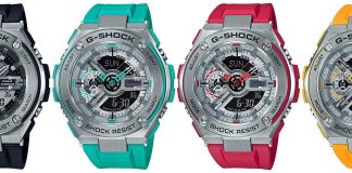 Casio G-Shock GST-410 จับ G-Steel ผสม GA-110