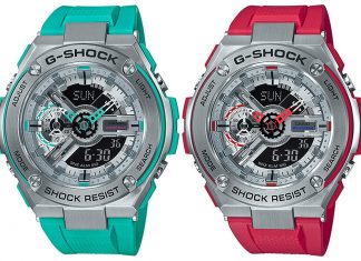 Casio G-Shock GST-410 จับ G-Steel ผสม GA-110