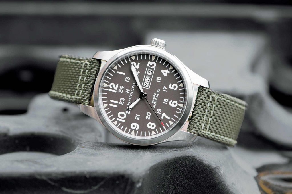 Hamilton Khaki Field Day-Date Camouflage