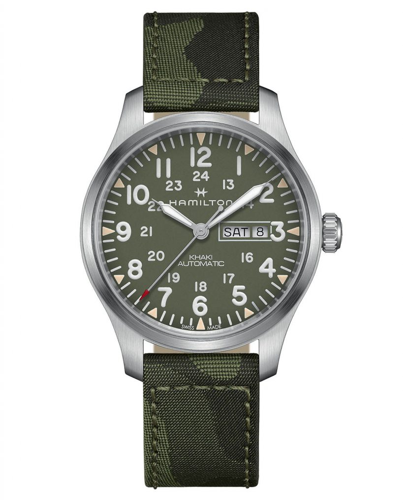 Hamilton Khaki Field Day-Date Camouflage