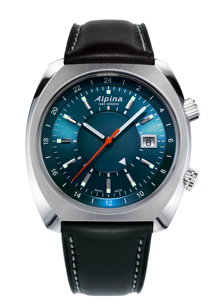 Alpina Startimer Pilot Hertiage นักบิน GMT ทรงย้อนยุค