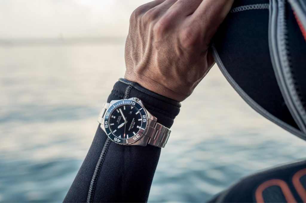 Chronometer and Mido Ocean Star Diver 600M