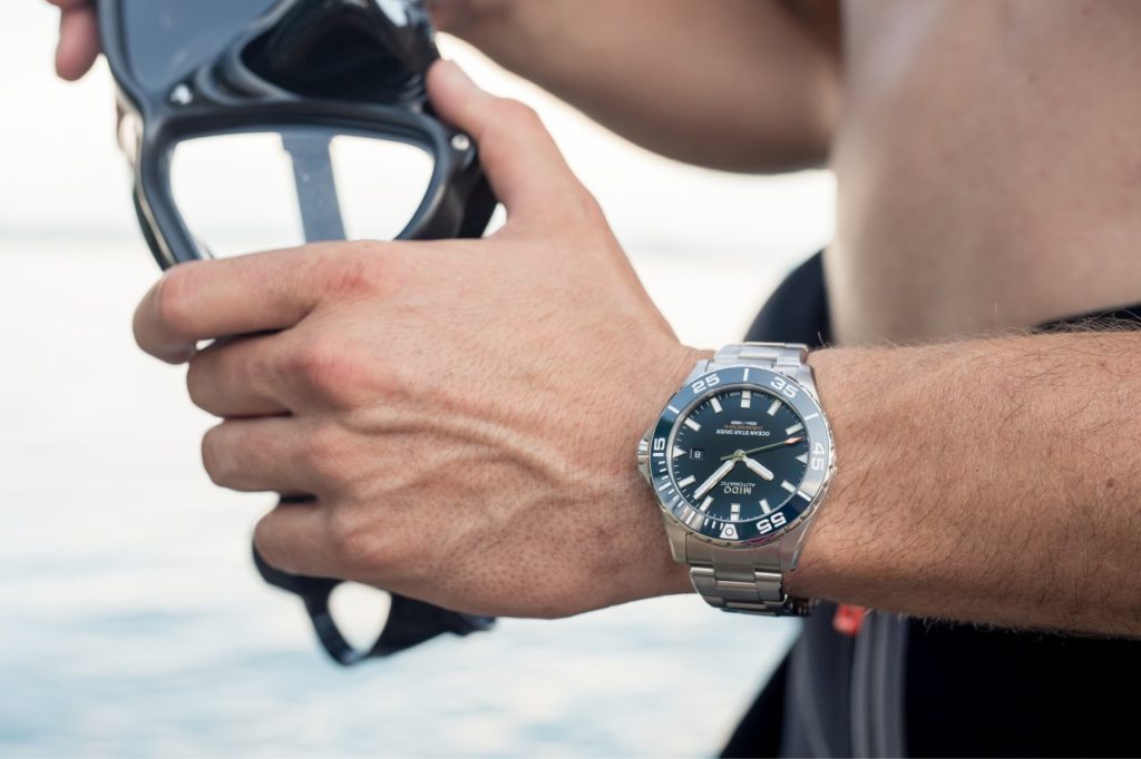 Chronometer and Mido Ocean Star Diver 600M