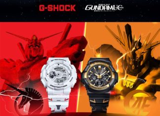 Casio G-Shock x Gundam