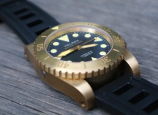 Helson Shark Diver Brass 45