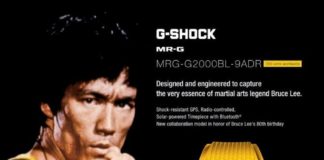 Casio G-Shock x Bruce Lee