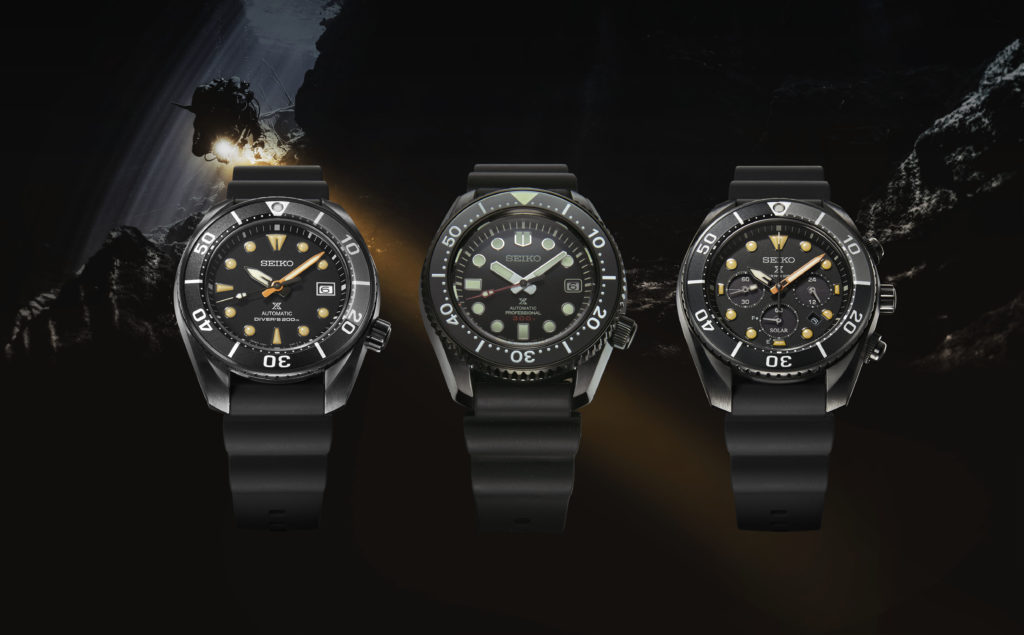 SEIKO PROSPEX BLACK SERIES