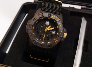 Luminox Navy SEAL XS.3501 Gold Set