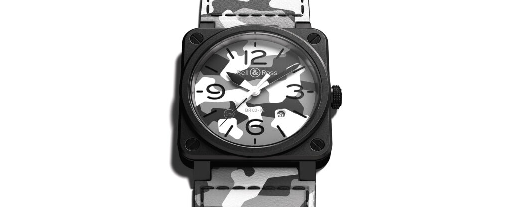 Bell & Ross BR03-92 White Camo