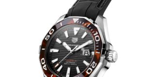 Tag Heuer Aquaracer Tortoise Shell Effect