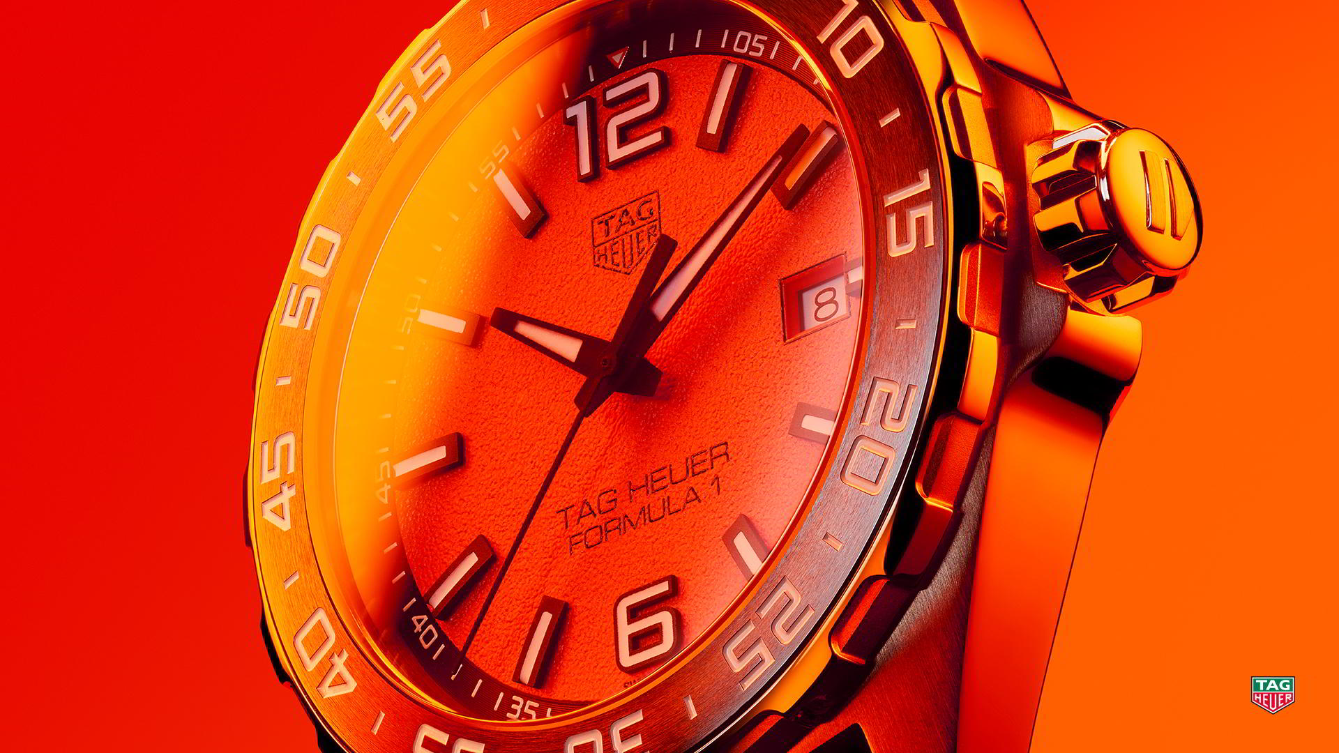 TAG Heuer F1 Orange Dial