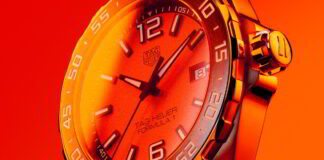 TAG Heuer F1 Orange Dial