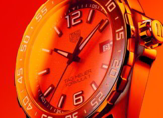 TAG Heuer F1 Orange Dial