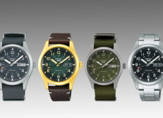 Seiko 5 Sports Field Watch Style