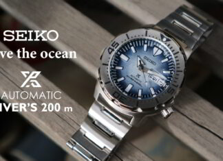 Seiko Save the ocean Monster SRPG57K1