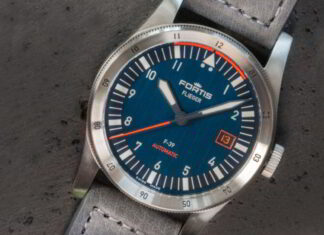 Fortis Flieger Blue Dial