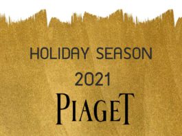 Piaget Holiday Season Campaign 2021