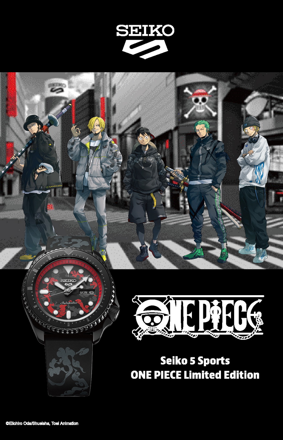 Seiko 5 Sports ONE PIECE Limited Edition