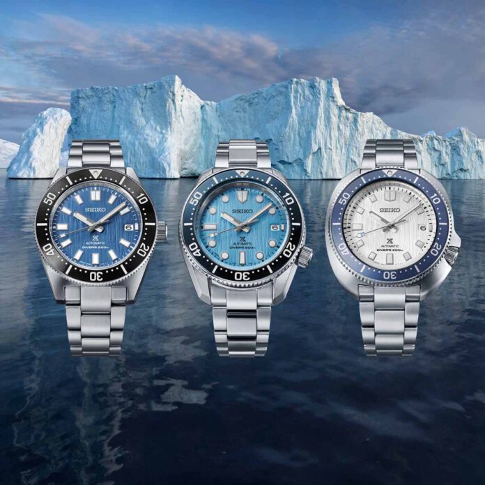 Seiko Prospex Save The Ocean Special Edition สะท้อนความงามของทะเลและน้ำแข็ง