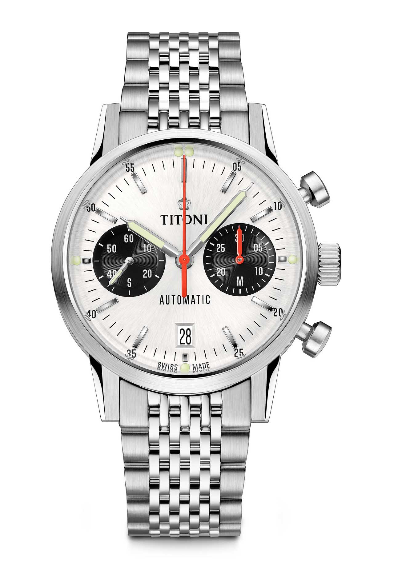 TITONI Bicompax Chronograph