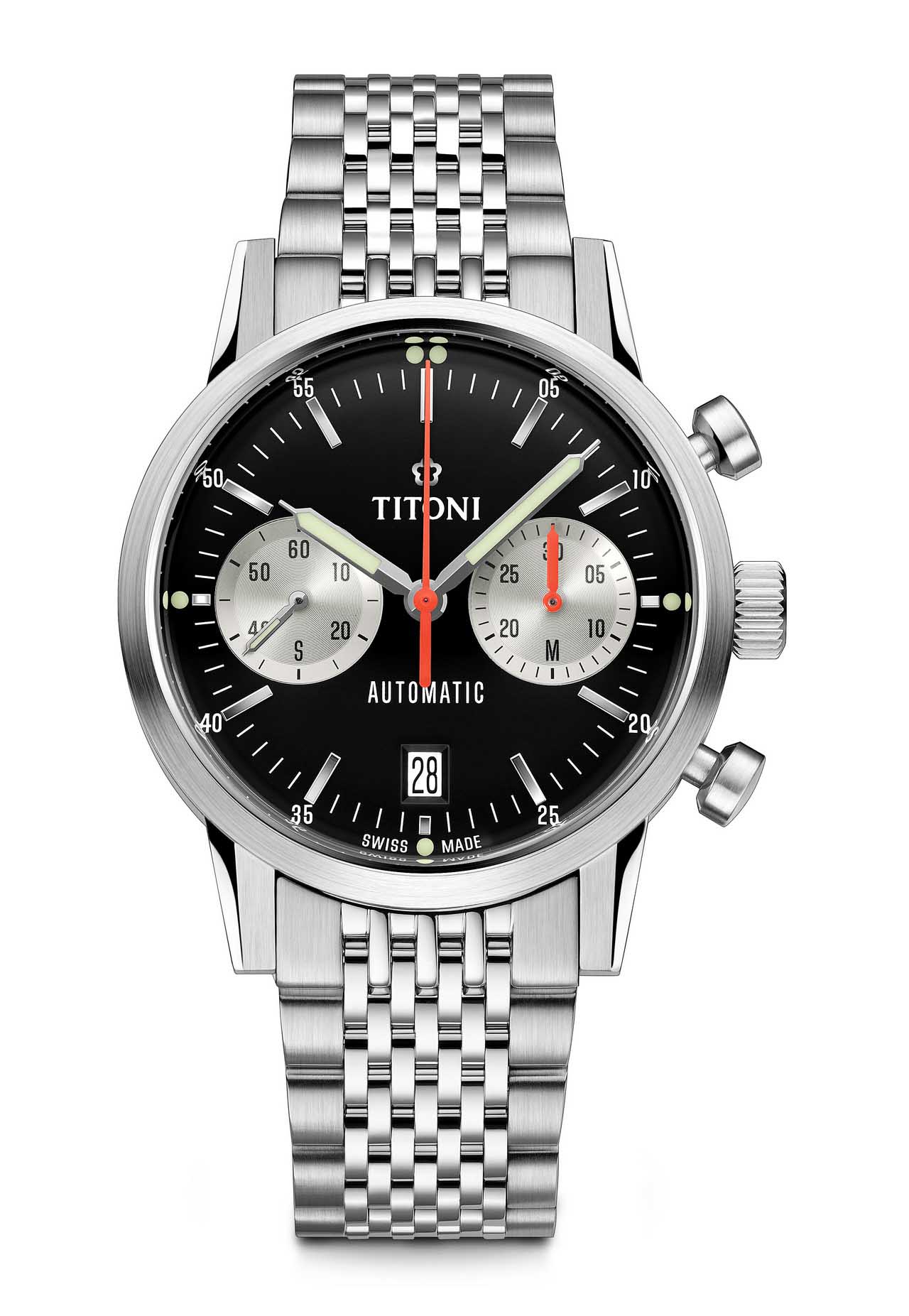 TITONI Bicompax Chronograph