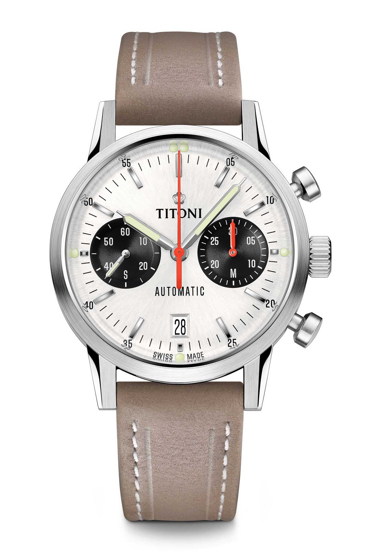 TITONI Bicompax Chronograph