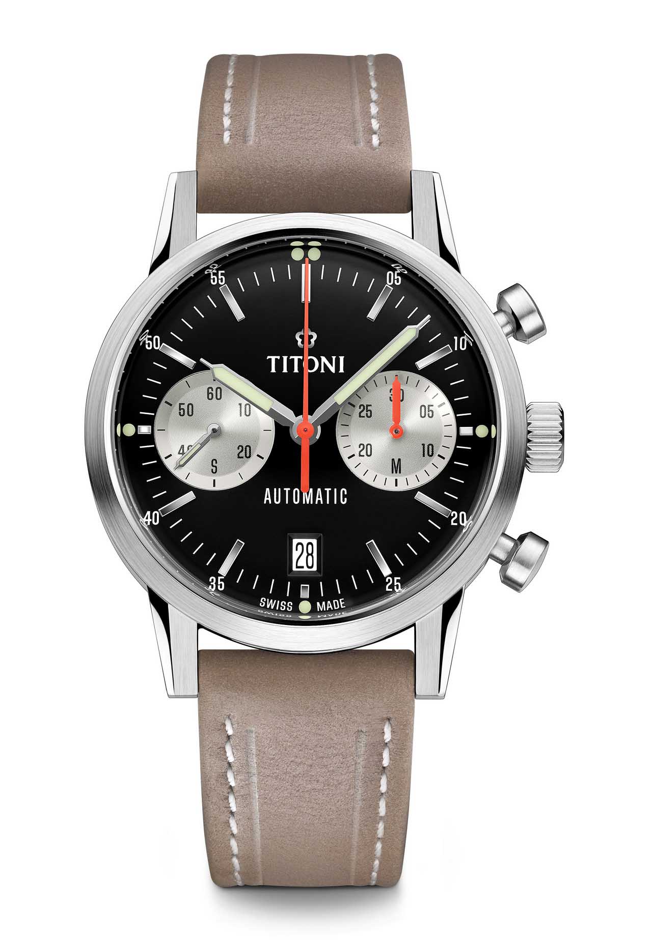 TITONI Bicompax Chronograph