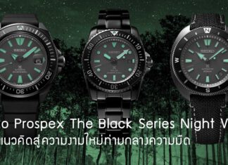 Seiko Prospex The Black Series Night Vision