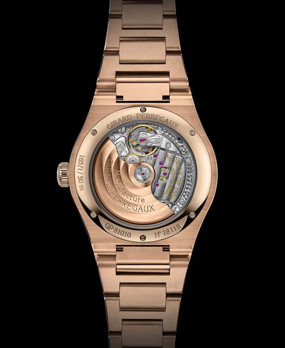 Girard-Perregaux Laureato 42mm Pink Gold & Onyx