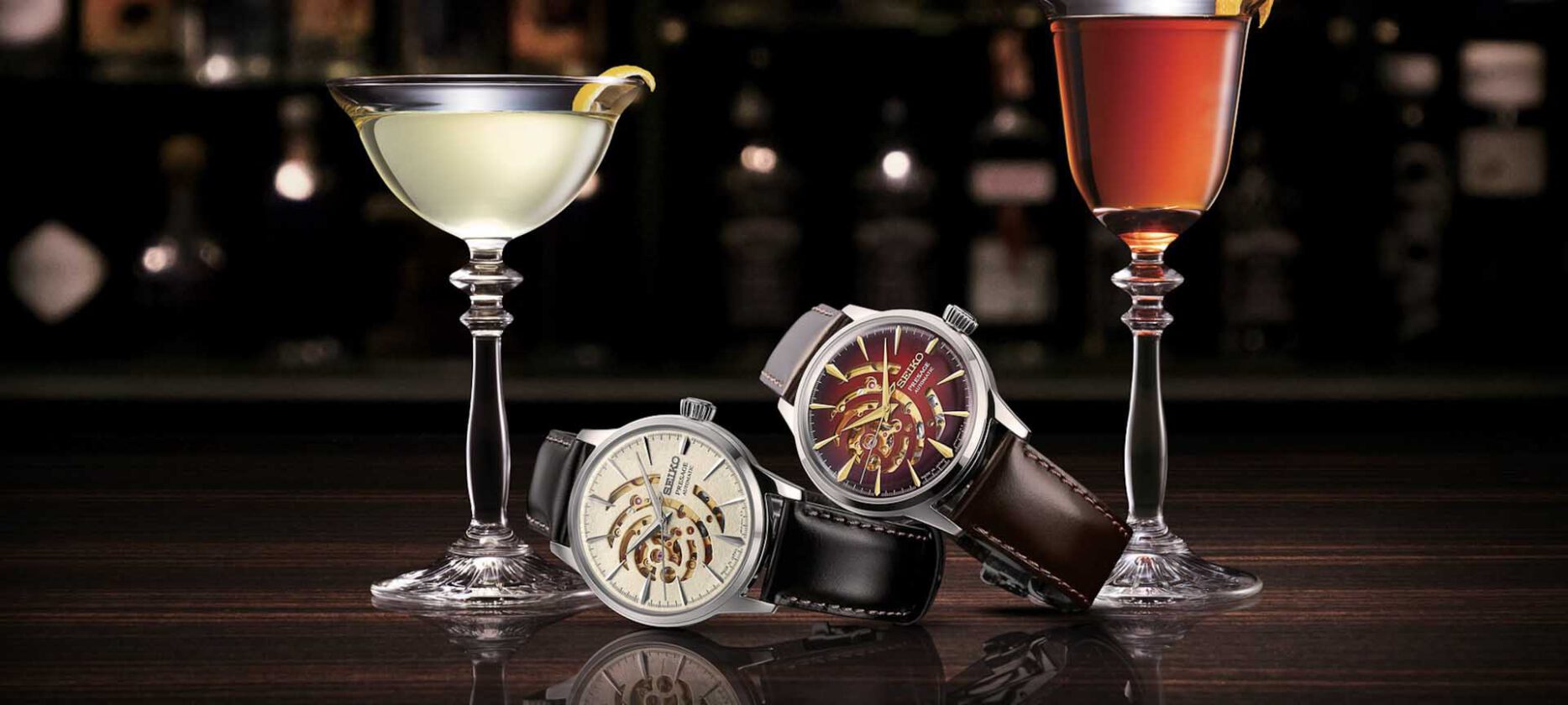 Seiko Presage Cocktail Time Star Bar 2 ความสวยบนหน้าปัด Open Heart