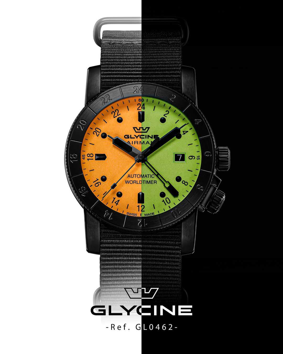 Glycine Airman Luminous Contemporary Man