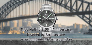 Mido Multifort 20th Anniversary Inspired by Architecture