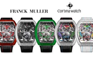 Franck Muller ร่วมฉลอง 50 ปี Cortina Watch