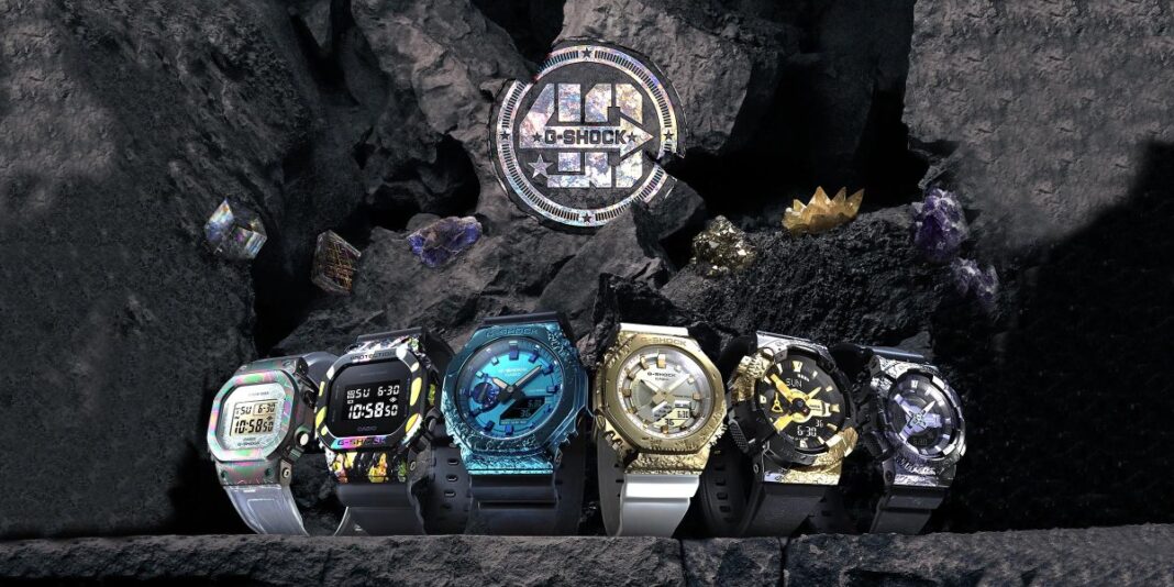 Casio G-Shock 40th Anniversary Adventurer's Stone ความพิเศษจากหินแร่ของ ...