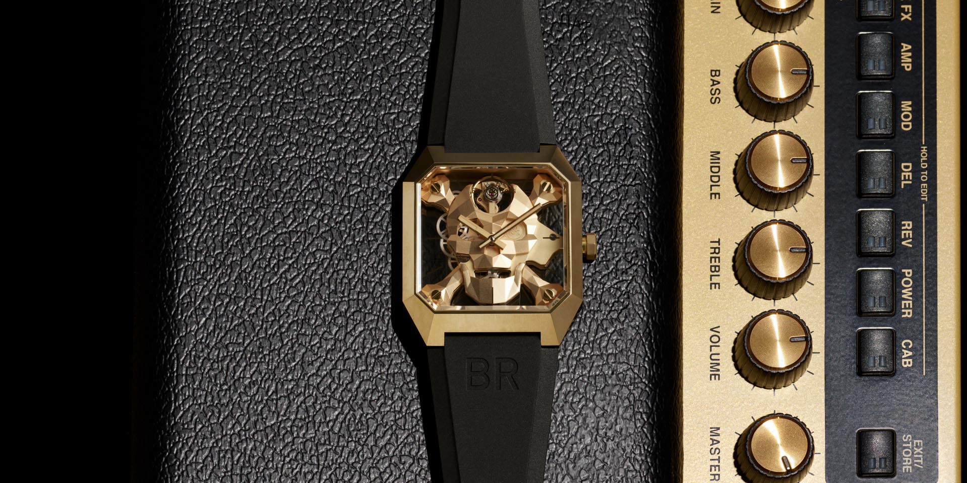 Bell & Ross BR 01 Cyber Skull Bronze