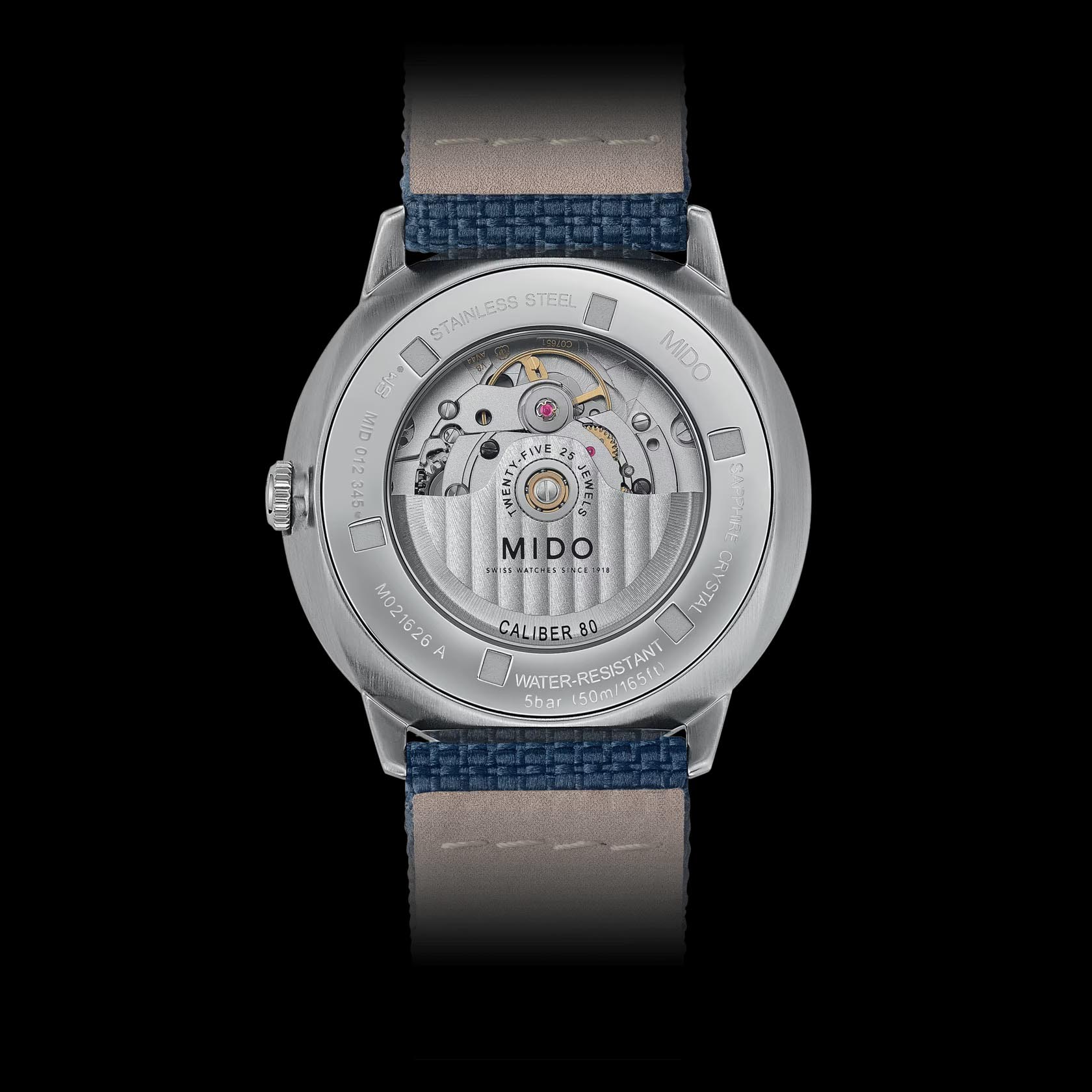 Mido Commander Big Date Deep Blue Dial