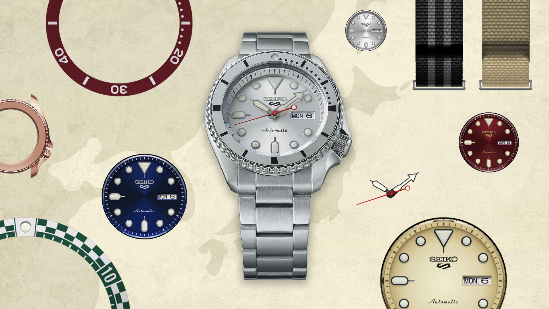 Seiko 5 Sports 55th Anniversary Customize Campaign Limited Edition