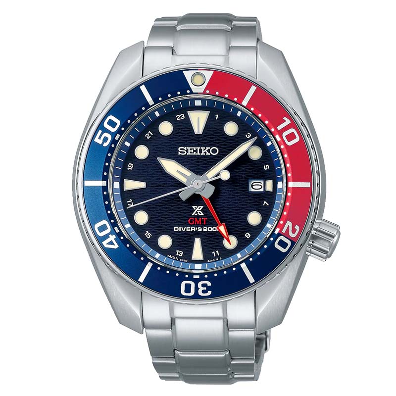 Seiko Prospex Sumo GMT Solar Quartz GMT