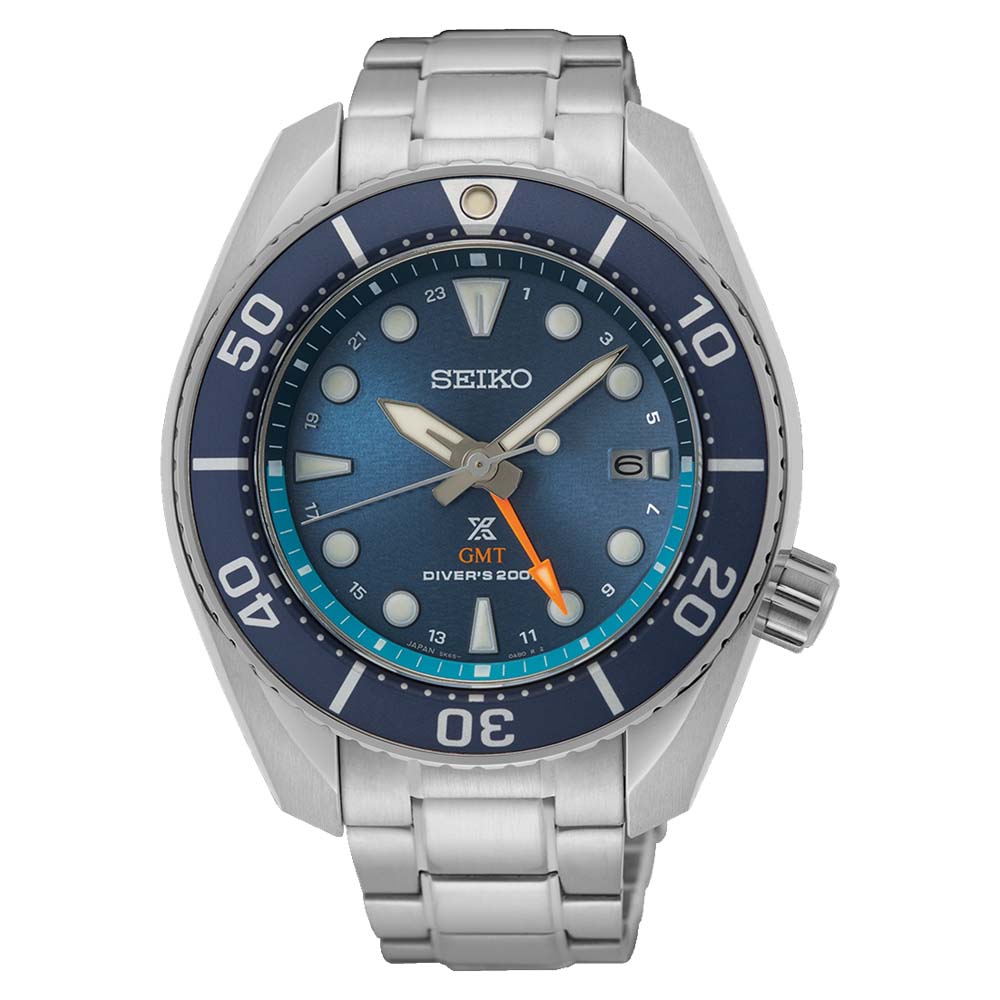 Seiko Prospex Sumo GMT Solar Quartz GMT