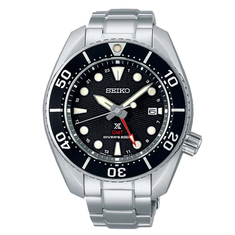 Seiko Prospex Sumo GMT Solar Quartz GMT