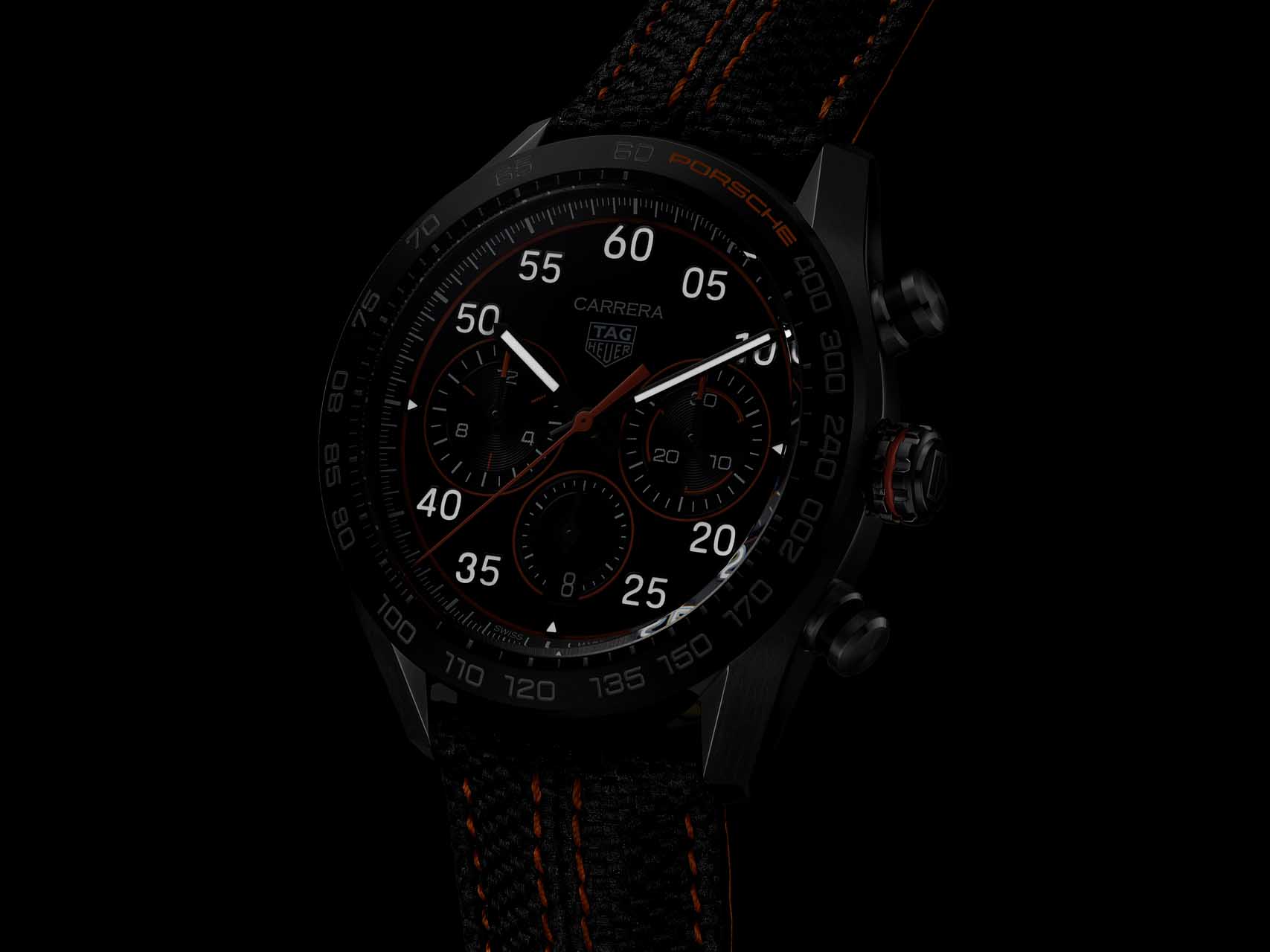 TAG Heuer Carrera Chronograph x Porsche Orange Racing