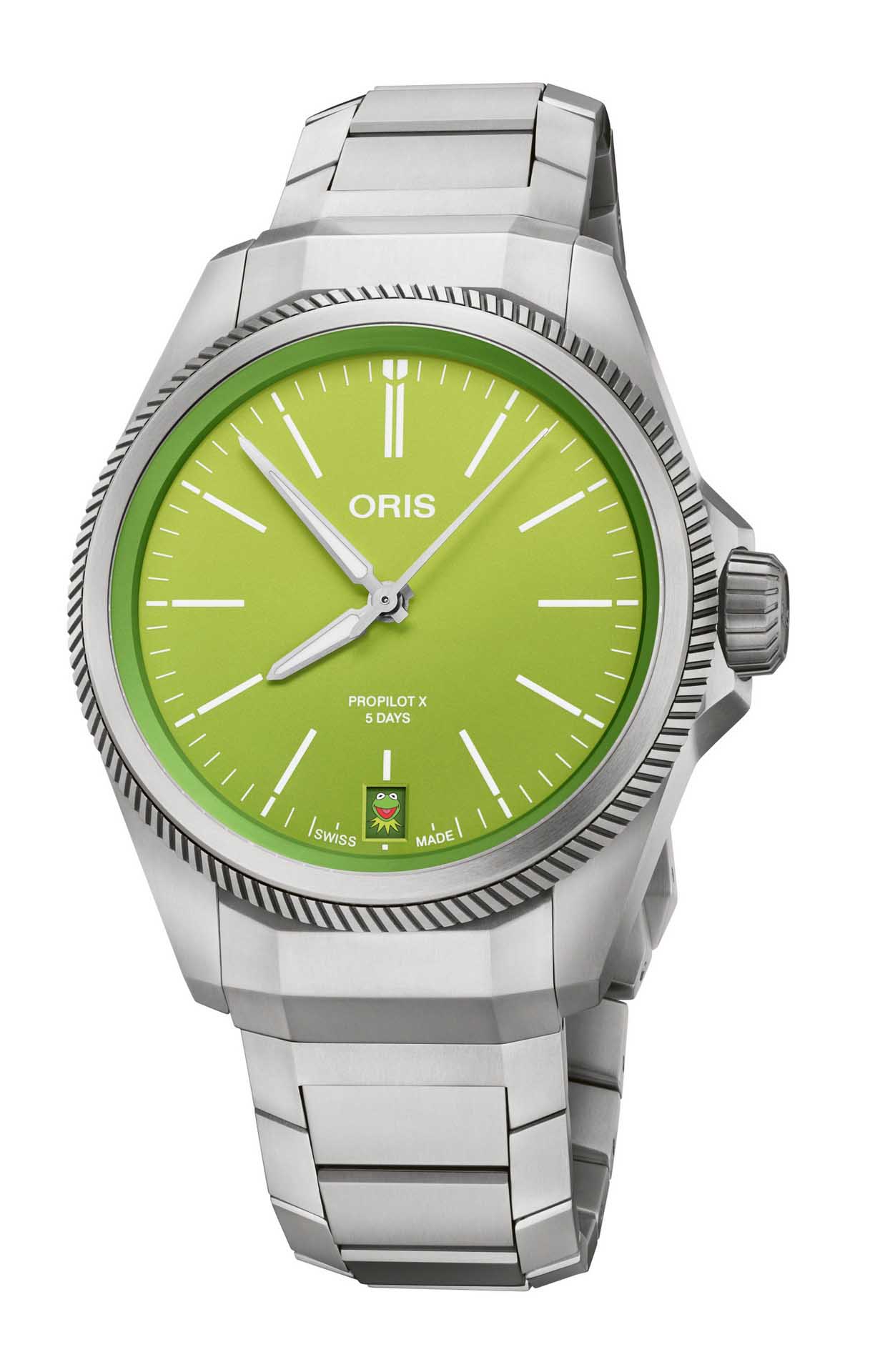 Oris ProPilot X Kermit Edition