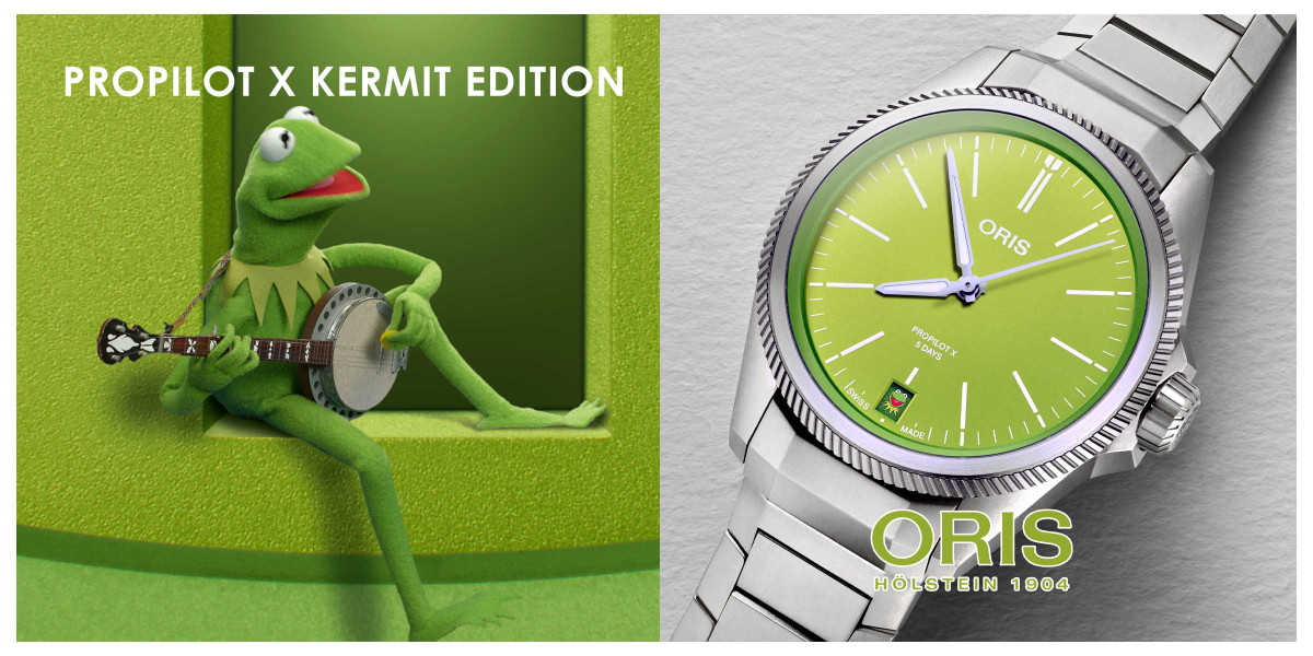 Oris ProPilot X Kermit Edition