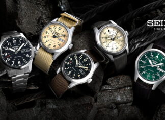 Seiko 5 Sports Field Mid-Size “Outdoorsy Style”